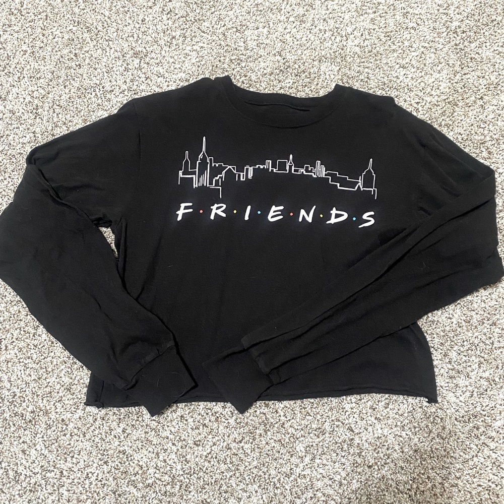 Friends cropped long sleeve